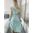 Women's 3/4 long sleeve shirt dress (XS/S/M ONE SIZE) ITALIAN FASHION IMD25030