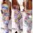 Women's short sleeve summer casual dress (S/M/L ONE SIZE) ITALIAN FASHION IMWGB25022