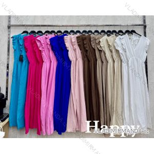 Women's short sleeve summer casual dress (S/M/L ONE SIZE) ITALIAN FASHION IMWGB25022