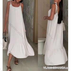 Women's short sleeve summer casual dress (S/M/L ONE SIZE) ITALIAN FASHION IMWGB25022
