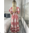 Women's short sleeve summer casual dress (S/M/L ONE SIZE) ITALIAN FASHION IMWGB25022 XL/2XL rose old rose