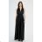 Women's Sleeveless Long Party Dress (S/M ONE SIZE) ITALIAN FASHION IMPSH2420019