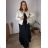 Women's short denim jacket (2XL-6XL) MOON GIRL MOON25GYD1337P