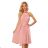 Chiffon dress with ties for women NMC-350-2/DR