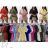 Women's short sleeve summer casual dress (S/M/L ONE SIZE) ITALIAN FASHION IMWGB25022