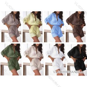 Women's short sleeve summer casual dress (S/M/L ONE SIZE) ITALIAN FASHION IMWGB25022