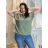 Tunic with pendant short sleeve women's plus size (3XL/4XL ONE SIZE) ITALIAN FASHION IMC23020