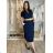 Elegant trousers with belt for women (S/M/L ONE SIZE) ITALIAN FASHION IM425057