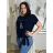 Women's tunic extended short sleeve (UNI S-M) SWEETISIMA ITALIAN FASHION IMD20069