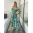 Women's short sleeve summer casual dress (S/M/L ONE SIZE) ITALIAN FASHION IMWGB25022