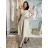 Women's short sleeve summer casual dress (S/M/L ONE SIZE) ITALIAN FASHION IMWGB25022
