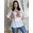 Women's Oversized Knitted Long Sleeve Sweater (S/M ONE SIZE) ITALIAN FASHION IMSN2416125