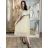 Women's short sleeve summer casual dress (S/M/L ONE SIZE) ITALIAN FASHION IMWGB25022
