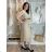 Women's short sleeve summer casual dress (S/M/L ONE SIZE) ITALIAN FASHION IMWGB25022