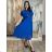 Women's short sleeve summer casual dress (S/M/L ONE SIZE) ITALIAN FASHION IMWGB25022