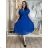 Women's short sleeve summer casual dress (S/M/L ONE SIZE) ITALIAN FASHION IMWGB25022