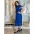 Women's short sleeve summer casual dress (S/M/L ONE SIZE) ITALIAN FASHION IMWGB25022