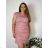 Dress short for women's hangers (uni s / m) ITALIAN MODE IM919698 Old-pink 2XL