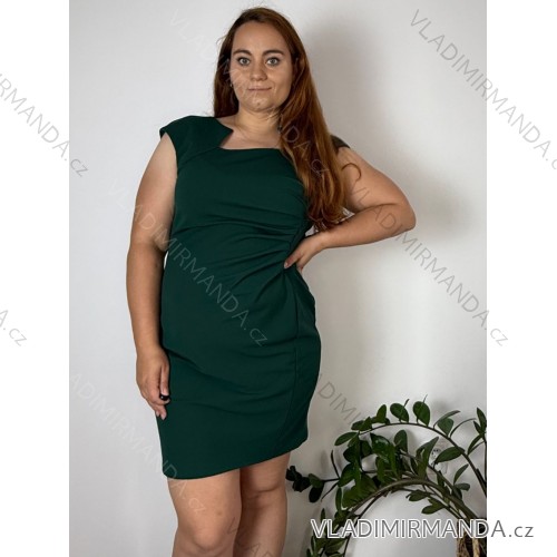 Dress short for women's hangers (uni s / m) ITALIAN MODE IM919698 Emerald 2XL