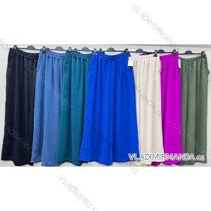 Elegant trousers with belt for women (S/M/L ONE SIZE) ITALIAN FASHION IM425057