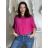 Women's Oversized Knitted Long Sleeve Sweater (S/M ONE SIZE) ITALIAN FASHION IMSN2416125