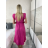Women's short sleeve summer casual dress (S/M/L ONE SIZE) ITALIAN FASHION IMWGB25022