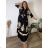 Women's Oversize Long Sleeve Extended Shirt (S/M ONE SIZE) ITALIAN FASHION IMPLI2234690