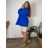 Women's Long Sleeve Knitted Sweater (S/M ONE SIZE) ITALIAN FASHION IMWDT23005