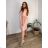 Women's elegant party long sleeve dress (S/M ONE SIZE) ITALIAN FASHION IM322282