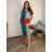 Women's Light Knitted Long Sleeve Sweater (L/XL ONE SIZE) ITALIAN FASHION IM723GALA