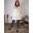 Sleeveless jacket long sleeve (uni sl) ITALIAN Fashion IMC17326  beige