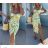 Women's short sleeve summer casual dress (S/M/L ONE SIZE) ITALIAN FASHION IMWGB25022