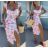 Women's short sleeve summer casual dress (S/M/L ONE SIZE) ITALIAN FASHION IMWGB25022
