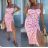 Women's short sleeve summer casual dress (S/M/L ONE SIZE) ITALIAN FASHION IMWGB25022