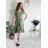 Women's short sleeve summer casual dress (S/M/L ONE SIZE) ITALIAN FASHION IMWGB25022