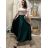 Women's long satin skirt (S/M/L ONE SIZE) ITALIAN FASHION IM323026