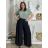 Women's oversized leisure trousers (48/50/52 ONE SIZE) ITALIAN FASHION IM425438