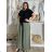 Women's oversized leisure trousers (48/50/52 ONE SIZE) ITALIAN FASHION IM425438