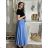 Women's long satin skirt (S/M/L ONE SIZE) ITALIAN FASHION IM323026