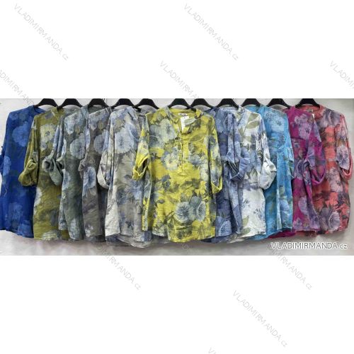 Women's short sleeve summer casual dress (S/M/L ONE SIZE) ITALIAN FASHION IMWGB25022