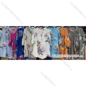 Women's short sleeve summer casual dress (S/M/L ONE SIZE) ITALIAN FASHION IMWGB25022