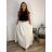 Women's Long Sleeve Shirt Dress (S/M ONE SIZE) ITALIAN FASHION IMWD232607 -   grey -   56/58