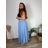 Women's Long Sleeve Shirt Dress (S/M ONE SIZE) ITALIAN FASHION IMWD232607 -   grey -   56/58