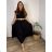 Women's Long Sleeve Shirt Dress (S/M ONE SIZE) ITALIAN FASHION IMWD232607 -   grey -   56/58