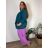 Women's long sleeve jacket (M/L/XL ONE SIZE) ITALIAN FASHION IMC23016 XL/2XL růžová starorůžová
