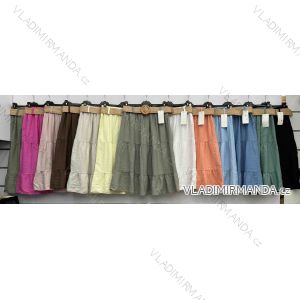 Women's Long Chiffon Short Sleeve Dress (S/M ONE SIZE) ITALIAN FASHION IMWGS231048