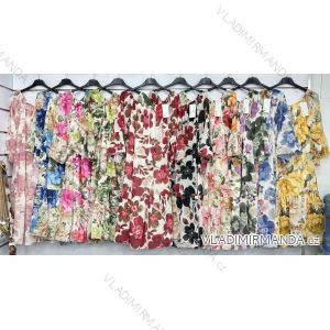 Women's short sleeve summer casual dress (S/M/L ONE SIZE) ITALIAN FASHION IMWGB25022