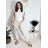 Elegant trousers with belt for women (S/M/L ONE SIZE) ITALIAN FASHION IM425057