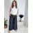 Elegant long trousers with belt for women (S/M/L ONE SIZE) ITALIAN FASHION IMC25248 S / M / L beige