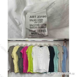 Women's Long Sleeve Knitted Sweater (S/M ONE SIZE) ITALIAN FASHION IMWDT23005